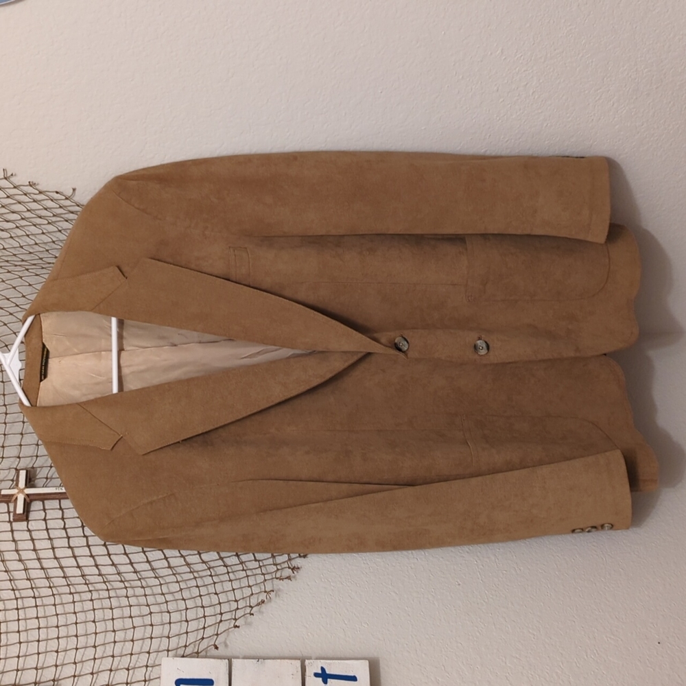 Saks Fifth Avenue Avenue Ultra Suede Blazer